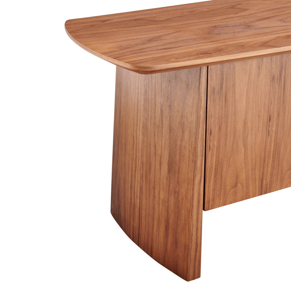 Folke Media Stand, Walnut