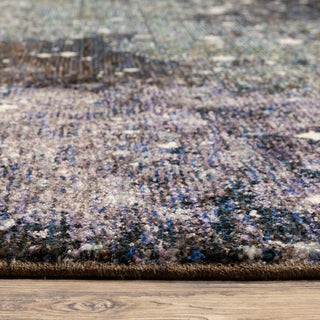 Oriental Weavers Evolution Indoor Rug Midnight/ Purple 6'7" X 9'6"