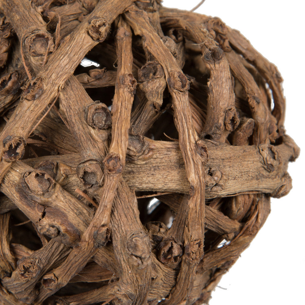 Vickerman Natural Botanicals Tail Ball., Natural, 3.2"