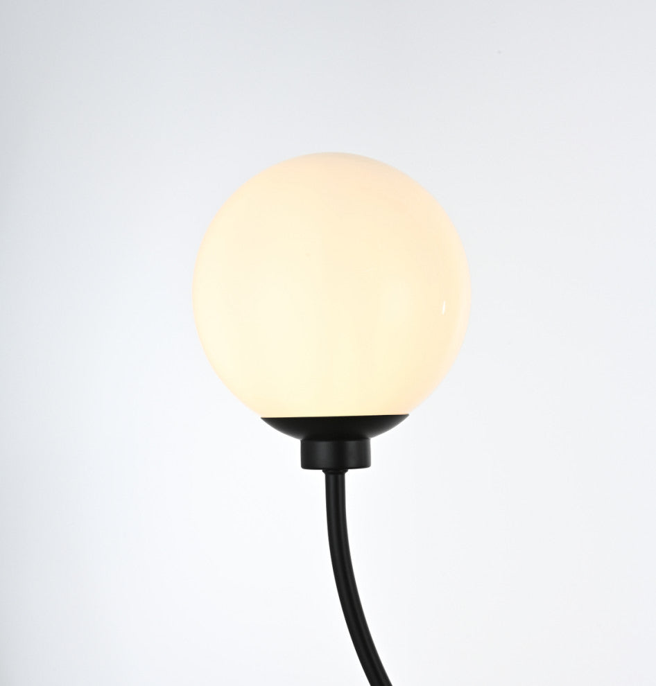 Living District Nyomi 42" Chandelier in Black