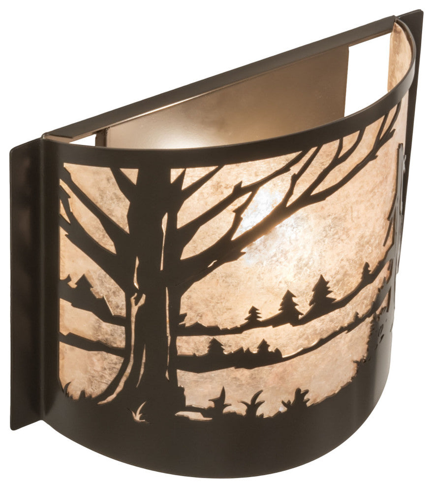 12 Wide Quiet Pond Wall Sconce