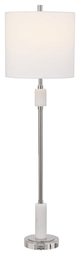 Uttermost Sussex Nickel Buffet Lamp