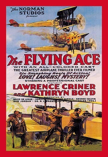 Flying Ace Movie Poster- Canvas Poster 20" x 30"