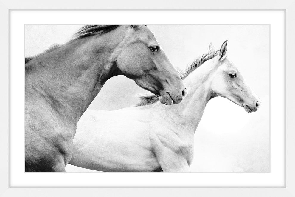 Marmont Hill, "Side by Side" Framed Painting Print, 18x12
