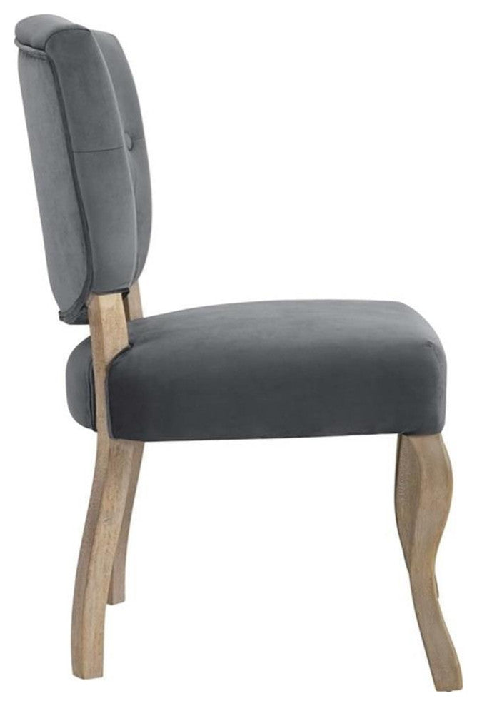 Array Dining Side Chair Set of 2, Gray