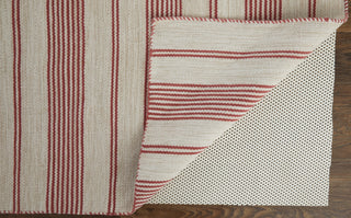 Weave & Wander Granberg Eco-Friendly PET Rug, Red, 10' X 14'