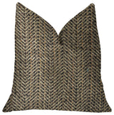 Honeybee Brown Shades Luxury Throw Pillow, 20"x20"