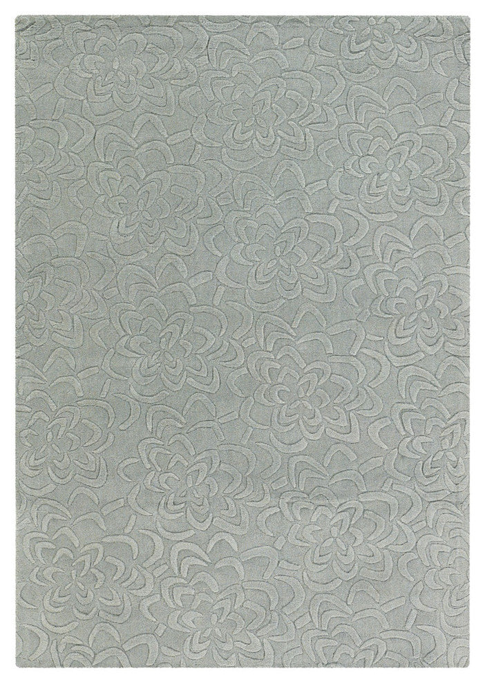 Jaipur Transitional Area Rug, Gray, 9'x13'