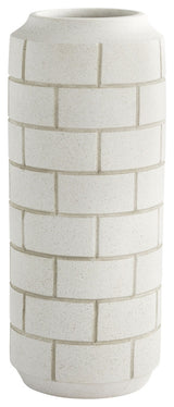 Mason Vase, White, Large