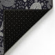 Indoor/Outdoor Seabreeze SZ13 Black Machine Washable 9' x 12' Rug