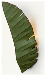 Varaluz-901K03-Three Light Wall Sconce Banana Leaf