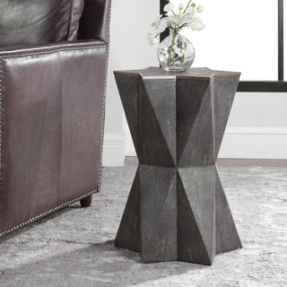 Uttermost Capella Gray Accent table