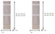 Traditional Board and Batten Exterior Shutters Pair, White Wash, 66"