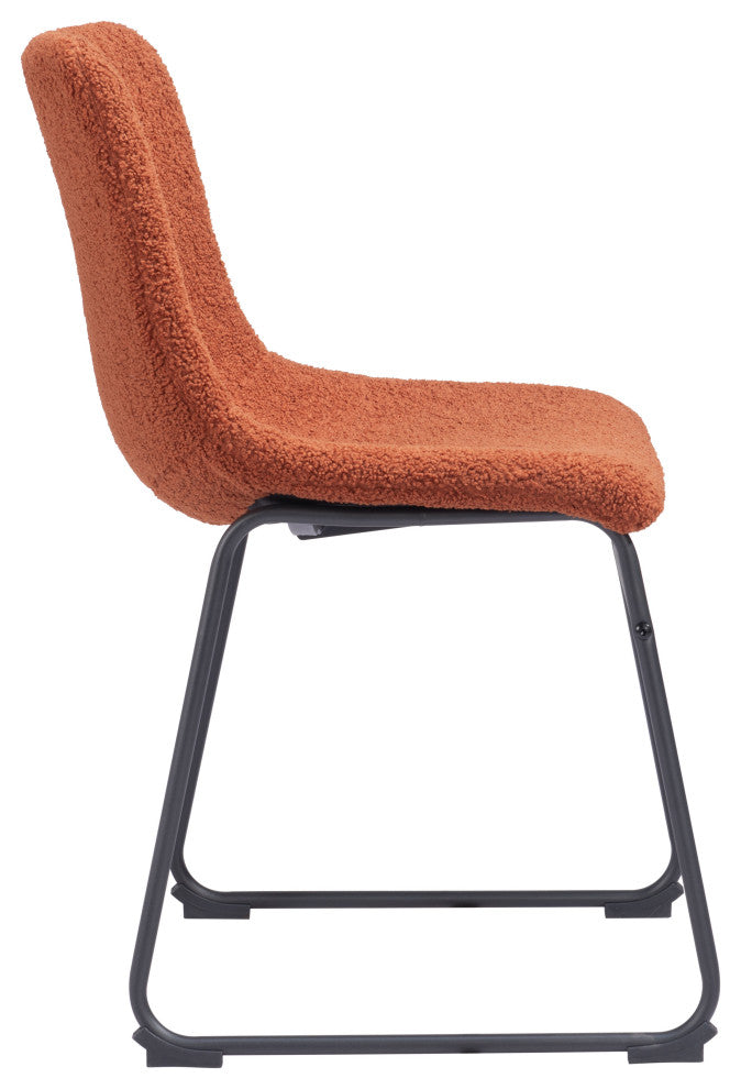Smart Dining Chair, Set of 2 Burnt Orange
