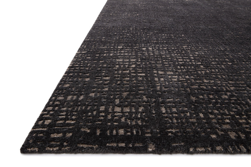 Loloi Atlas Black / Bark 2'-0" x 3'-0" Area Rug