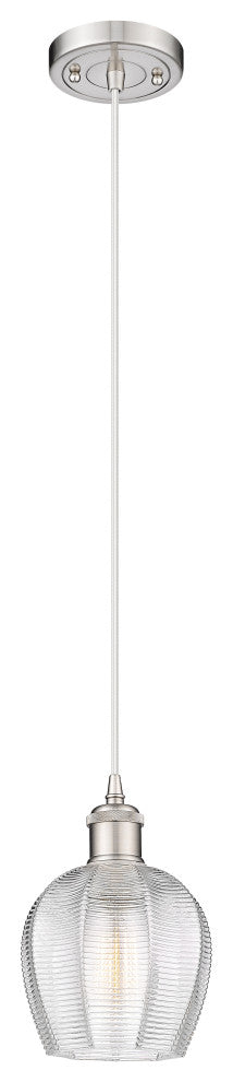 Innovations Lighting 516-1P-SN-G462-6-LED Norfolk 1 Light 5.75" Mini Pendant