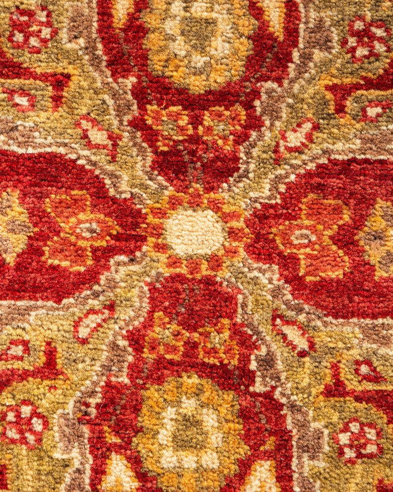 Mogul, One-of-a-Kind Hand-Knotted Area Rug Red, 5' 3" x 7' 10"