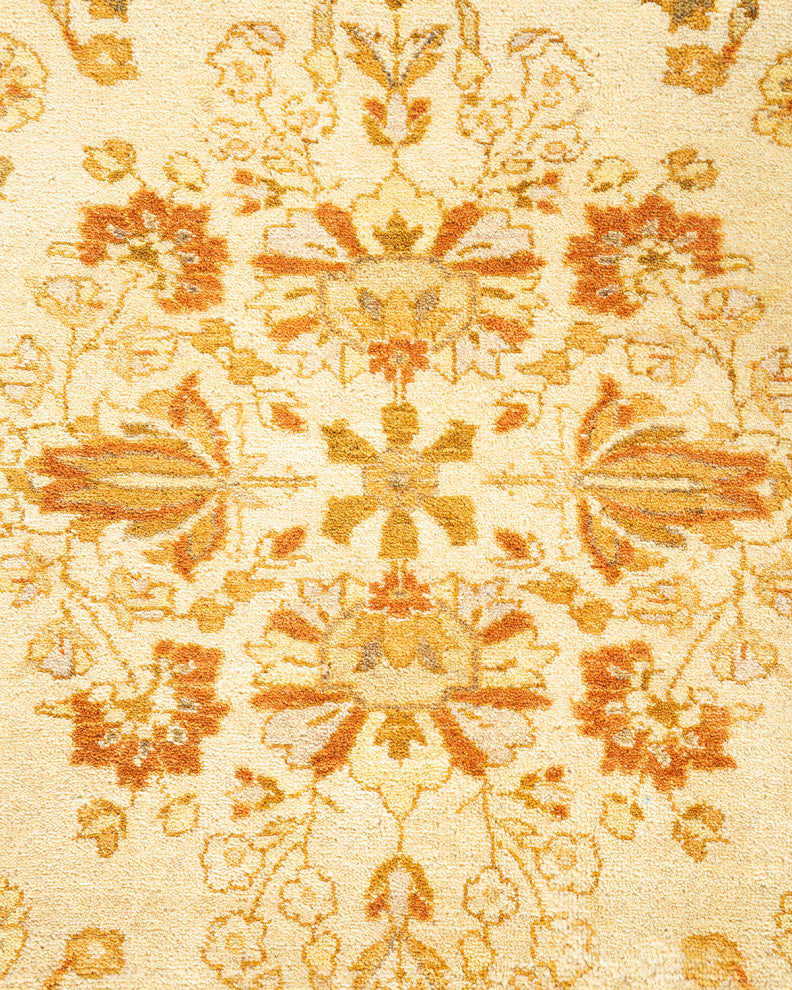 Mogul, One-of-a-Kind Hand-Knotted Area Rug Ivory, 6' 0" x 8' 9"