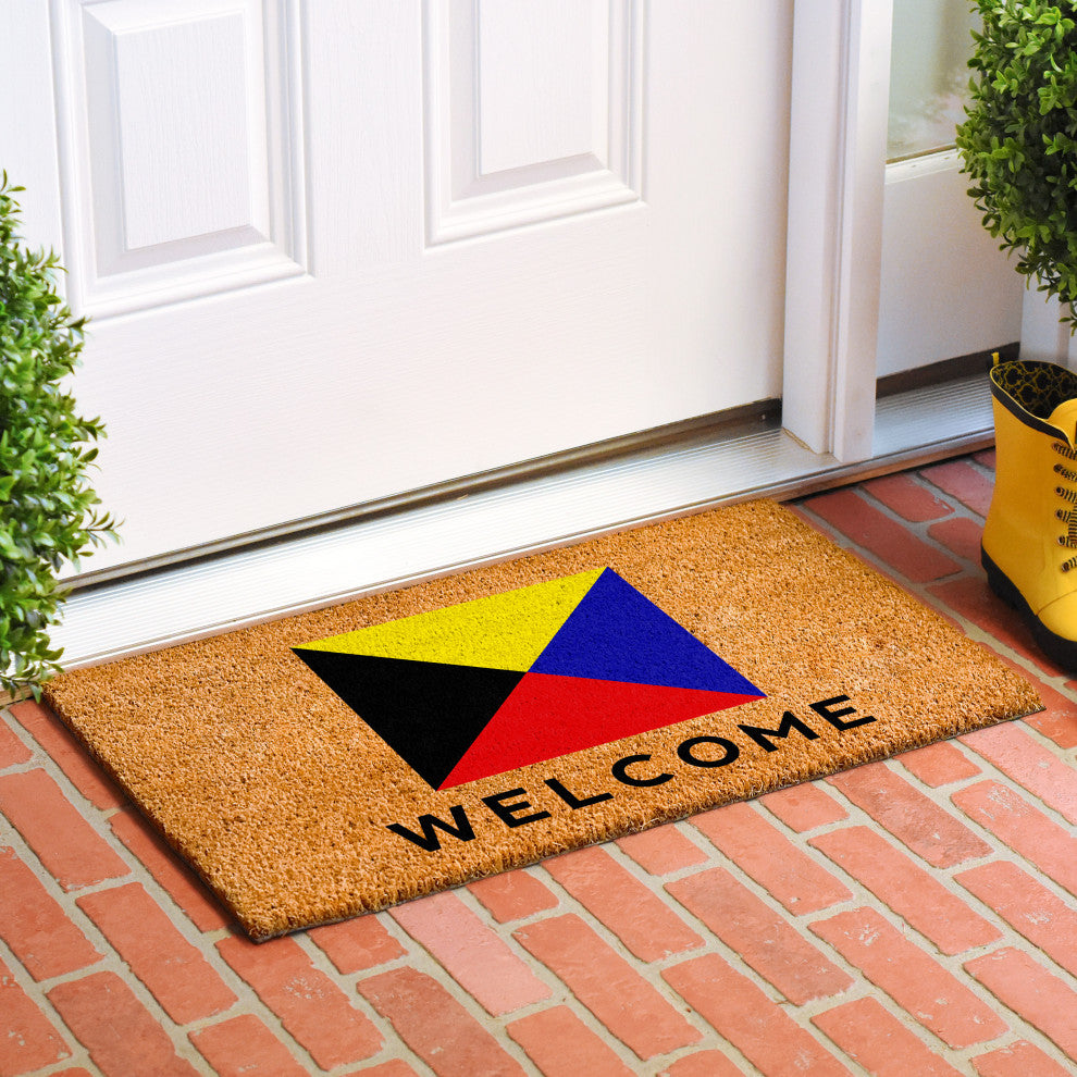 Calloway Mills Nautical Personalized Doormat, Letter Z