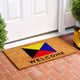 Calloway Mills Nautical Personalized Doormat, Letter Z
