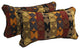 18" Double-Corded Jacquard Chenille Throw Pillows, Set of 2, Broken Circles