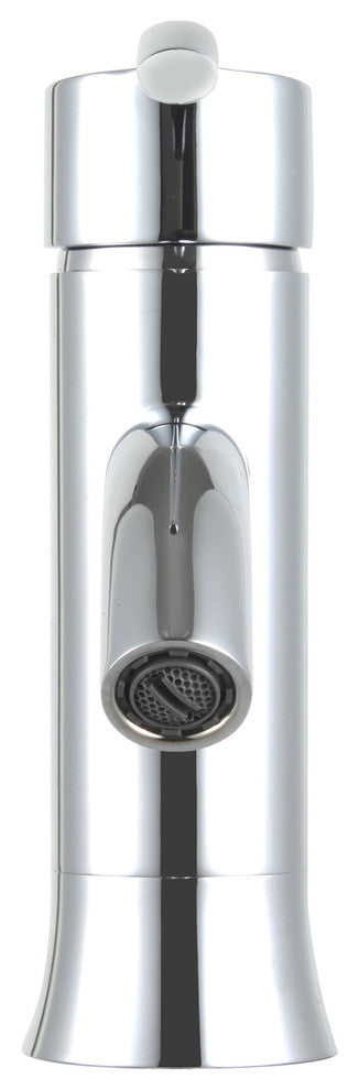 Waverly 7" Single Hole Bathroom Sink Faucet, Polished Chrome