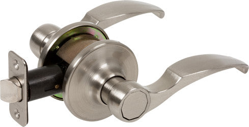 Callan2 Kendall Series Grade 2 Passage Lever Set, Satin Nickel