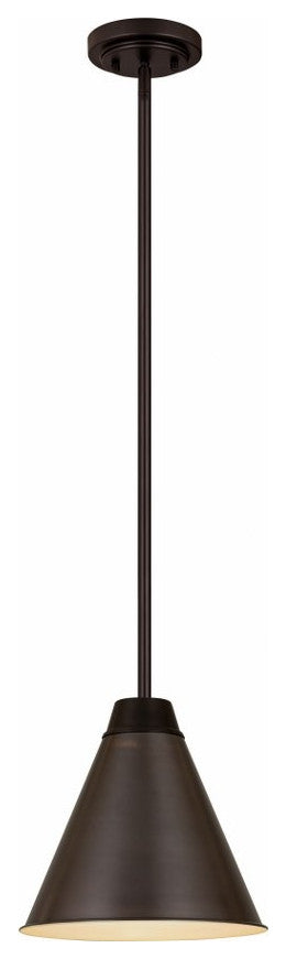 Zlite 6011P12-BP 1-Light Pendant, Bronze Plate