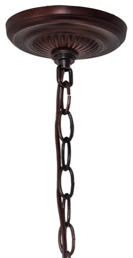Meyda Lighting 232764 20" Wide Roseborder Pendant