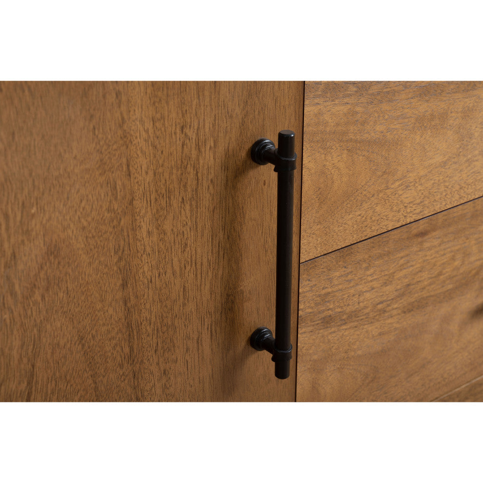 Vanity Art Bathroom Vanity With Sink, Tan, 60" Single, Black Limestone Top