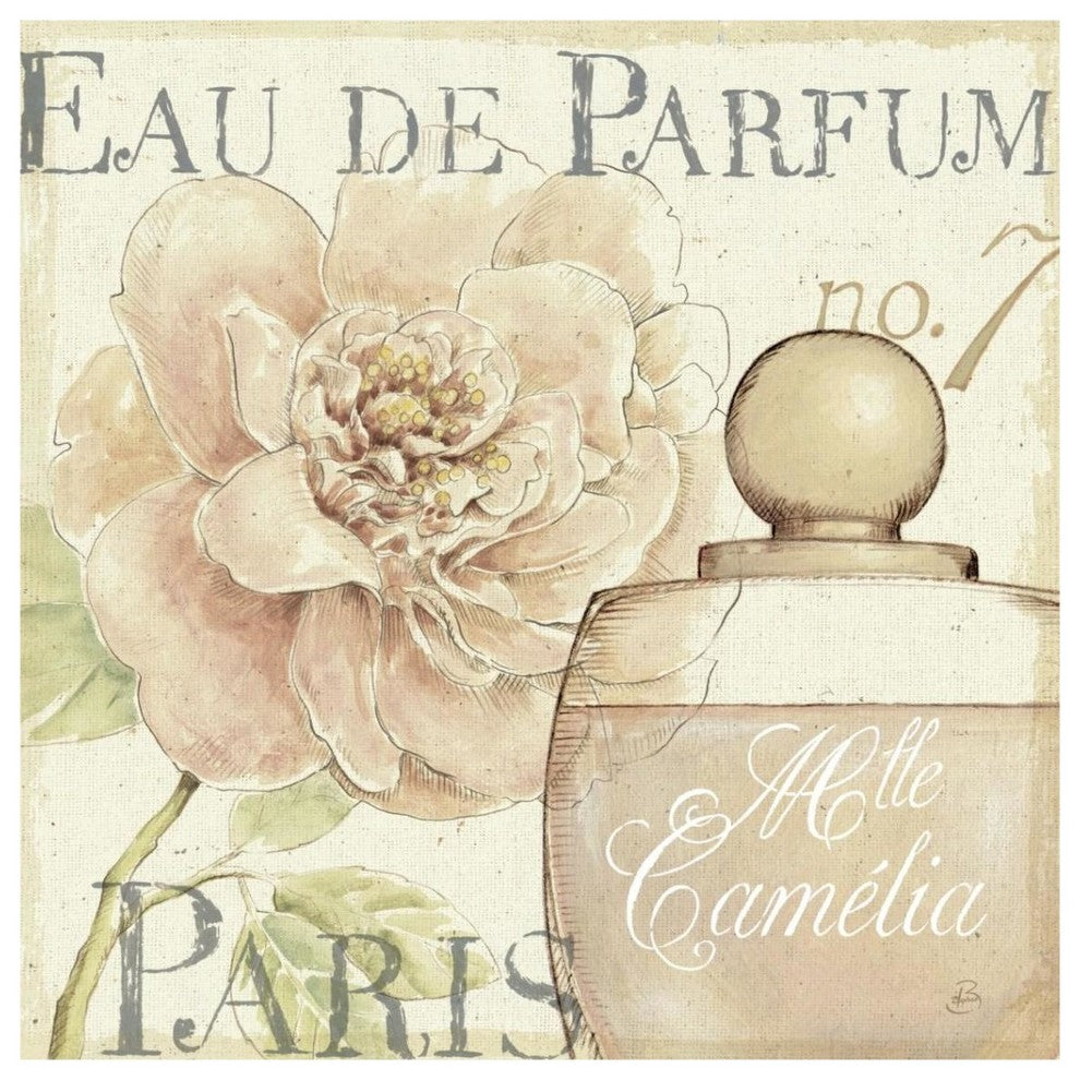 "Fleurs and Parfum II" Digital Paper Print by Daphne Brissonnet, 38"x38"