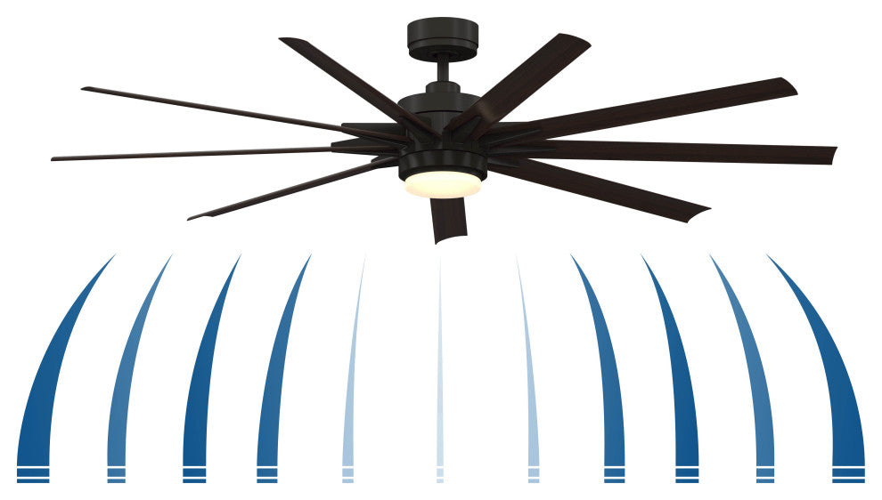 Odyn Custom Motor, Dark Bronze With LED Light Kit