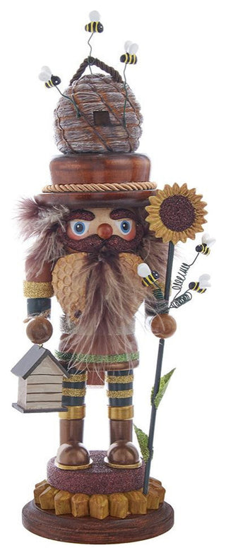 Kurt Adler 15" Hollywood Bee Keeper Nutcracker