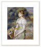 Young Girl With a Basket of Flowers