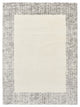 Nourison Pacific Shag 7'10" x 9'10" Ivory Grey Shag Indoor Rug