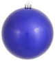 Vickerman N591022Dcv 4" Cobalt Candy Ball Ornament, 6 Per Bag