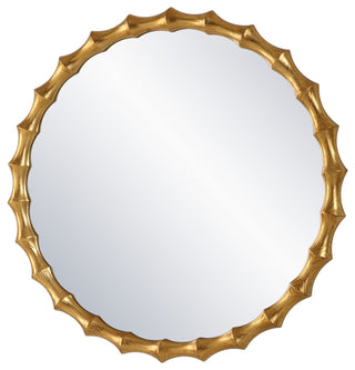 Uttermost Nacala Round Gold Mirror