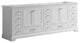 Dukes 84" White Vanity Cabinet Only