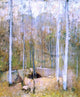 Emil Carlsen Autumn Forest, 20"x25" Wall Decal Print