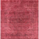 Ahgly Company Indoor Square Mid-Century Modern Area Rugs, 3' Square
