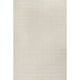 Vestry Striped Wool Area Rug, Ivory 9' x 12'