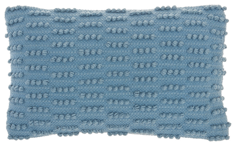 Mina Victory GC380 Throw Pillow, Ocean, 12"X20"
