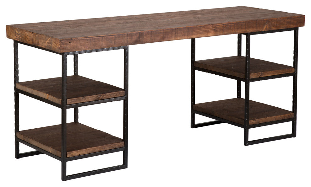 Delancey Desk Reclaimed Pine Desk by Kosas Home