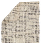 Jaipur Living Almand Natural Solid White/Black Area Rug, 2'x3'