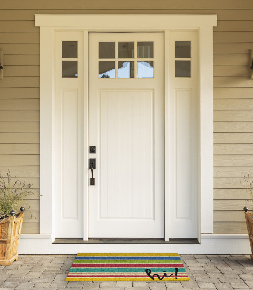 DII Hi! Stripes Doormat