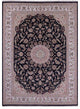 8' 11" X 12' 5" Wool & Silk Persian Nain Handmade Rug - Q14724