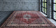 Bidjar Hand-Knotted Rug, Red/Navy, 8"x10.1"