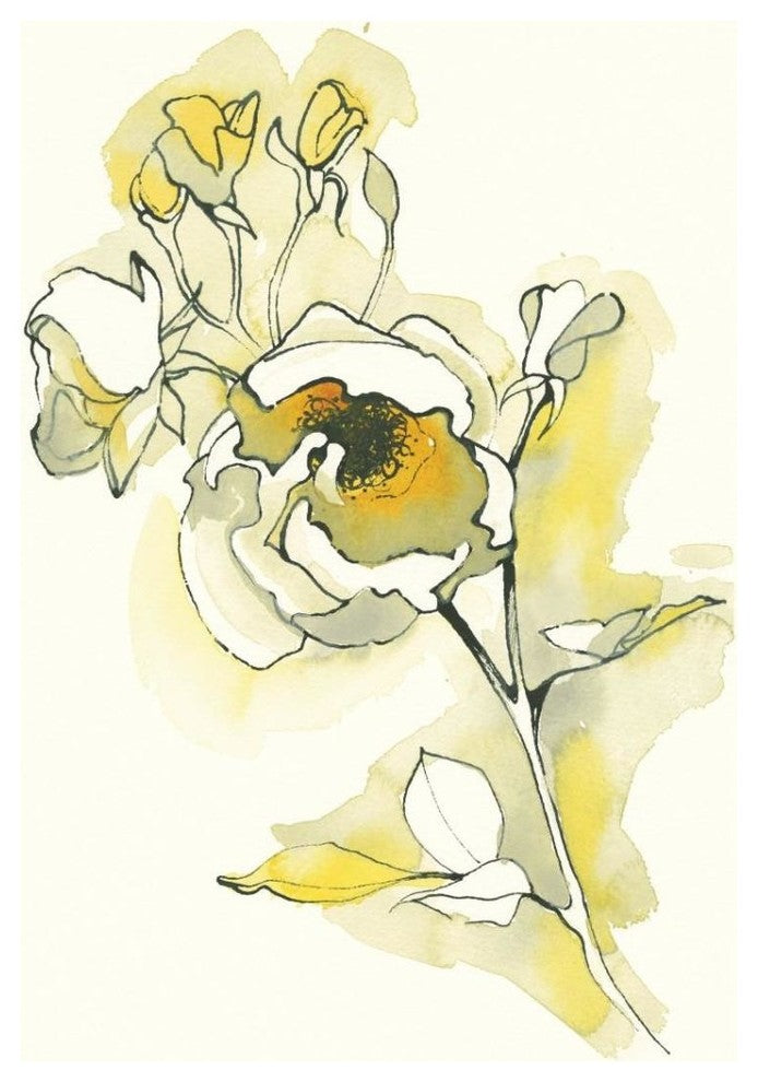 "Carols Roses IV" Digital Paper Print by Shirley Novak, 14"x18"