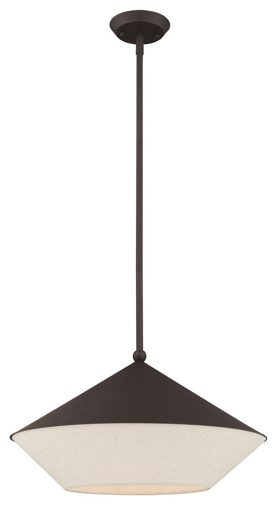 Livex Lighting Bronze 1-Light Pendant