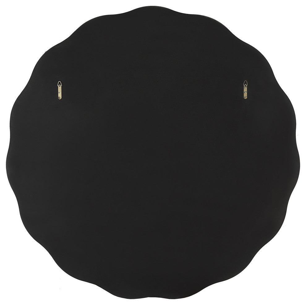 Aneta Large Round Mirror, Gold